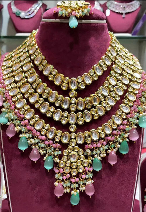 Kundan necklace sets online new arrivals