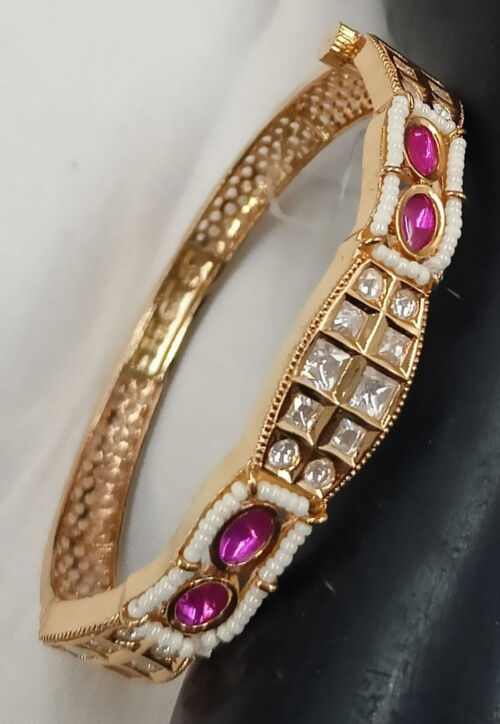 Kundan Openable Bracelet