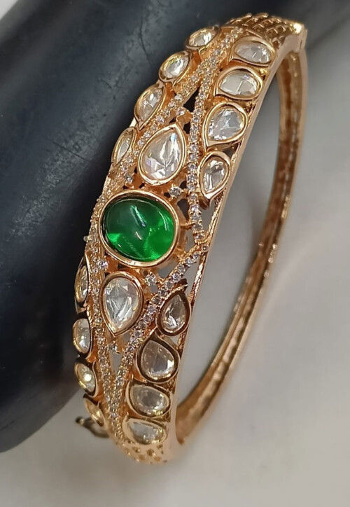 Kundan Openable Bracelet