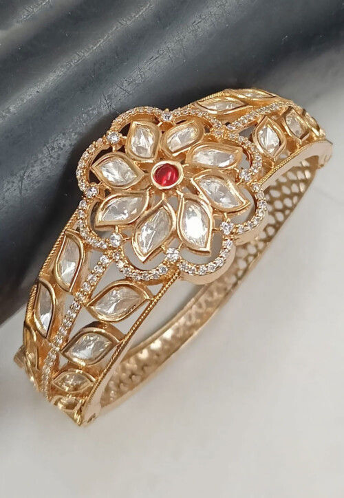 Kundan Openable Bracelet