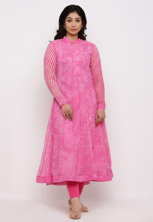 Anarkali georgette kurta Clearance