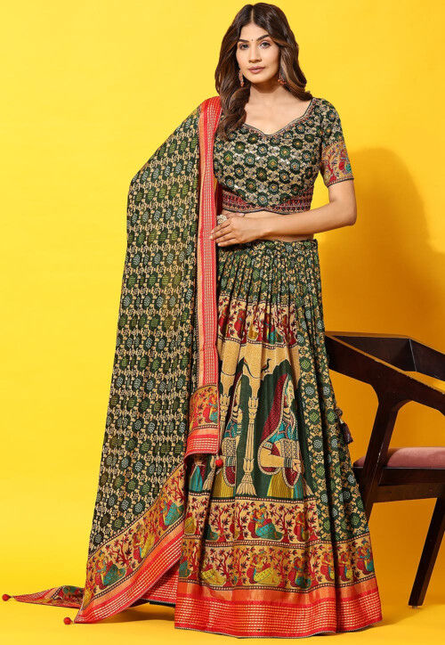 Buy ONEWE INDIA Madhubani Suit (Set of 3) online