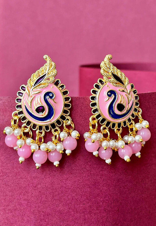 Buy Meenakari Earrings Online JQT834 Utsav Fashion