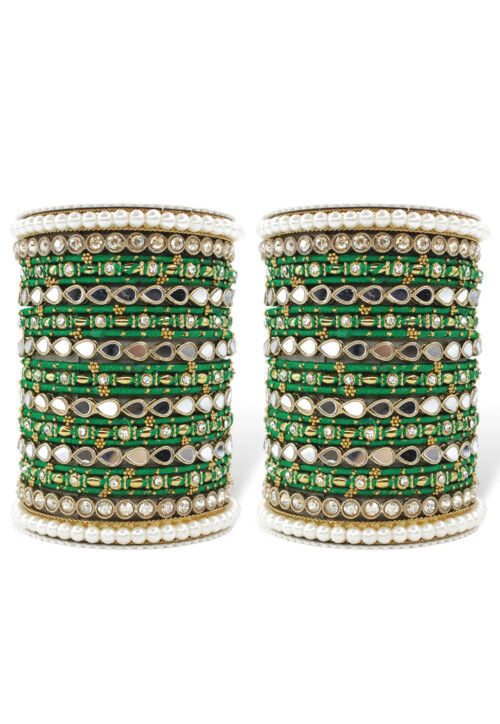Buy Mirror Bangle Set Online JNV5327 Utsav Fashion