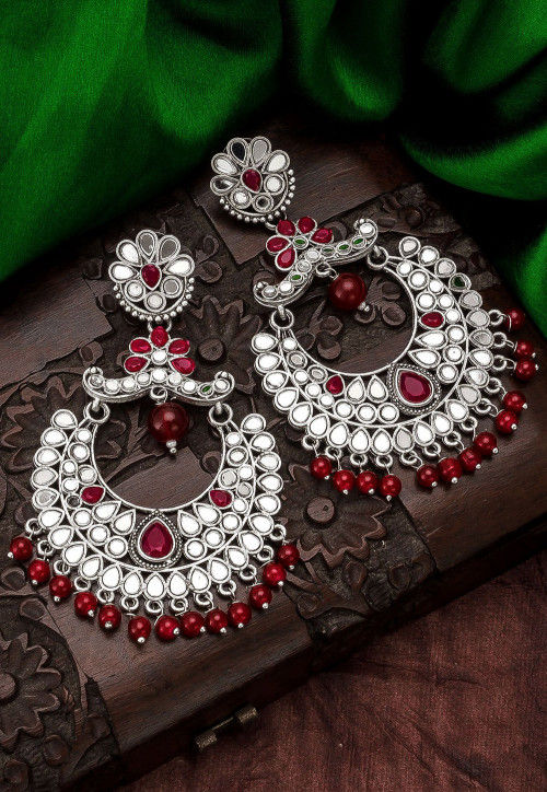 Mirror earrings online discount