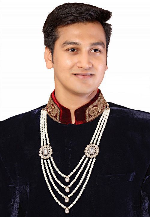 Pearl Layered Kanthimala 