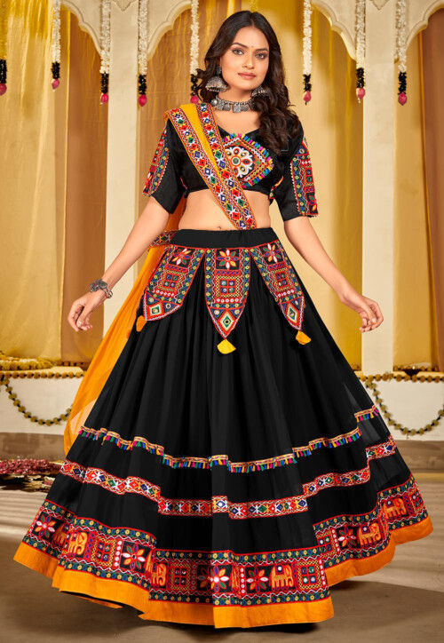 Lehenga navratri on sale
