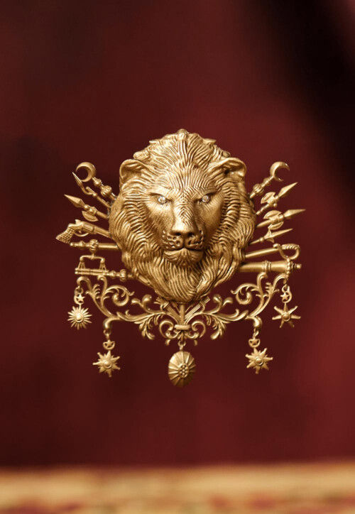 Ottoman Metallic Brooch
