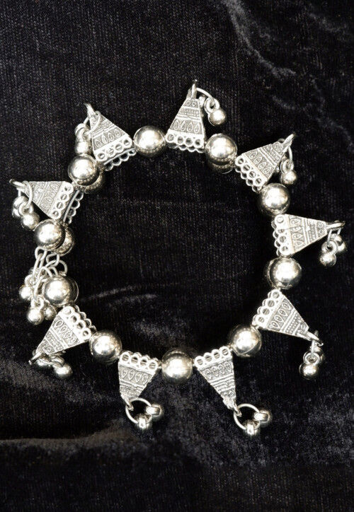 Oxidised Beaded Bracelet