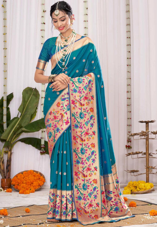 Amazon.in: Paithani Color Sarees-totobed.com.vn