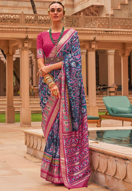 Patola Silk Saree – Monamaar