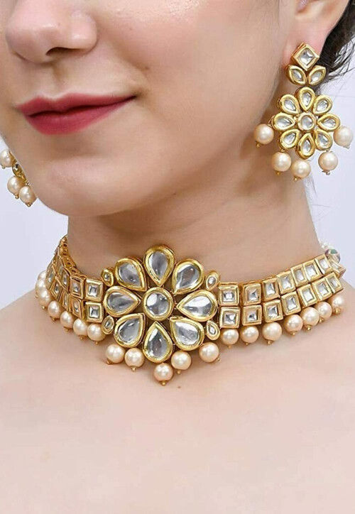 Pearl choker set online online