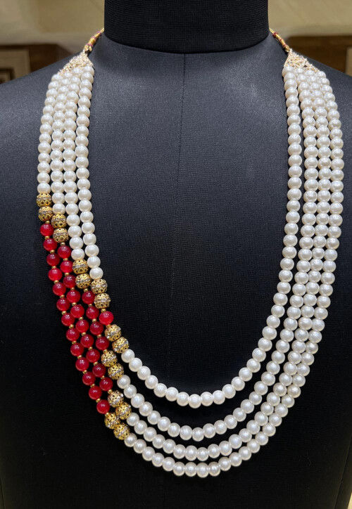 Pearl Layered Kanthimala