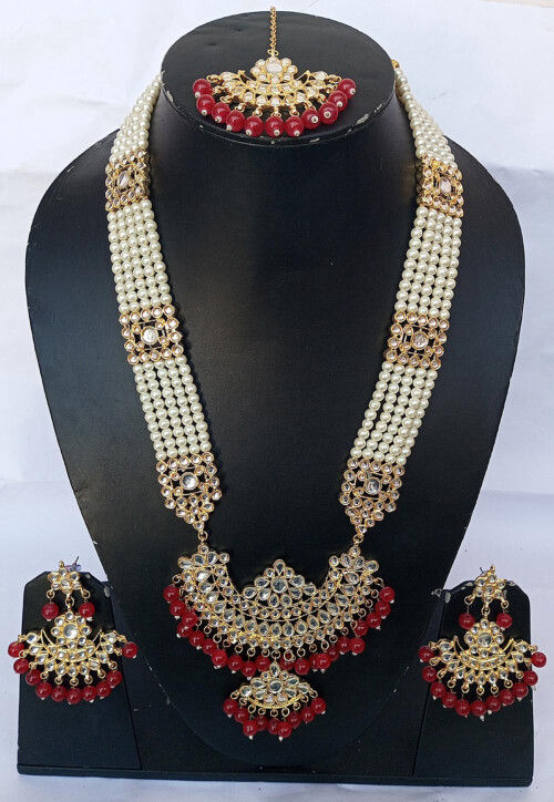 Artificial pearl shop set
