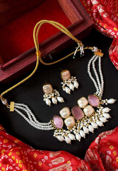 Pearl Necklace Set