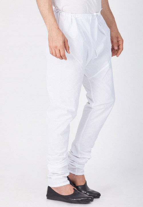 plain cotton churidar