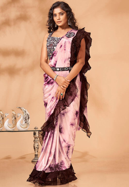 Buy Blue Sarees for Women by Ethnic Junction Online | Ajio.com