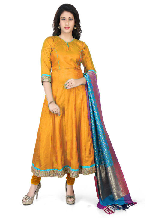 Bhagirathi Banarasi Anarkali Dress