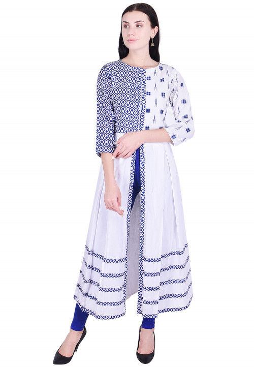 White aline kurta clearance