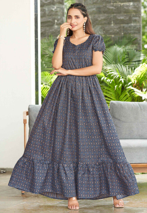 grey cotton maxi dress Buy Printed in Online : TWJ6291 Cettire Category: Sweater Dresses