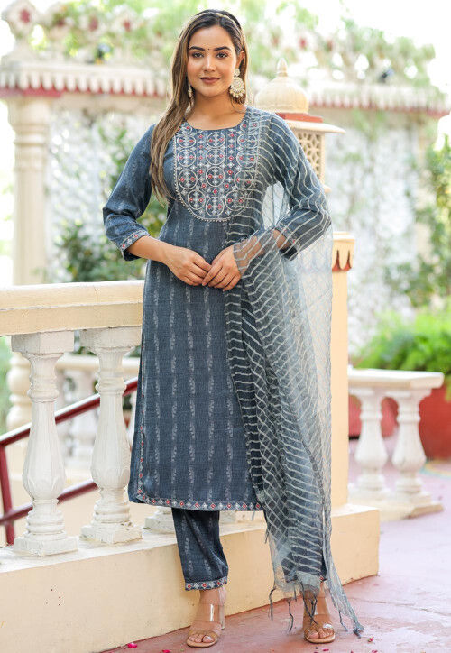Cotton silk pakistani suits online