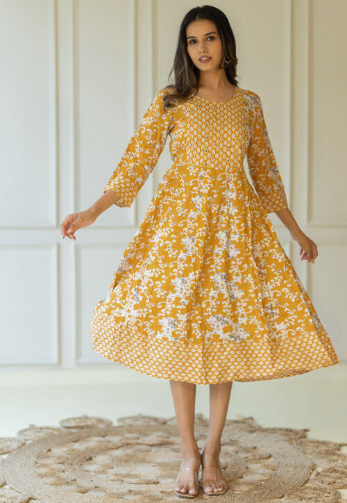 Cotton anarkali tops online shopping hotsell