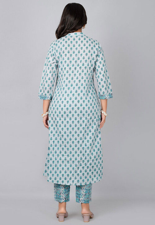 Trishti Cotton Straight Kurta Set