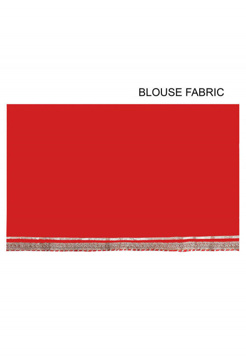 Pure Georgette Lehariya Saree in Peach and Brown