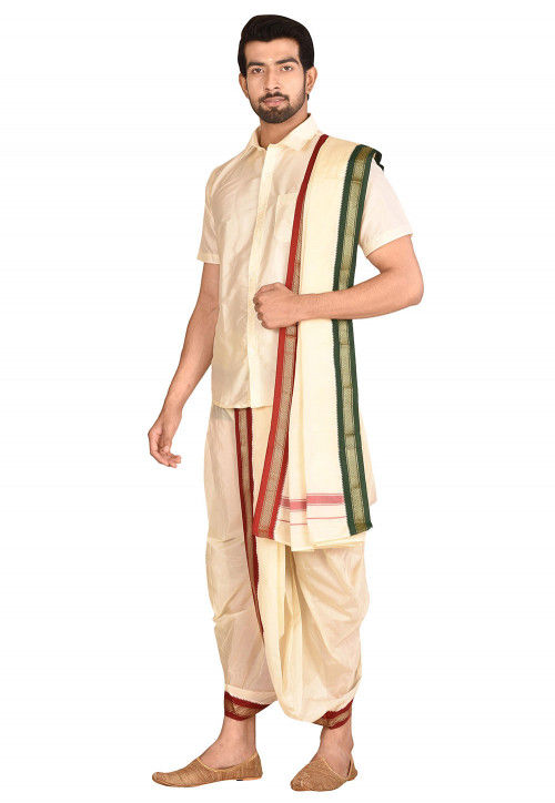 dhoti with t shirt