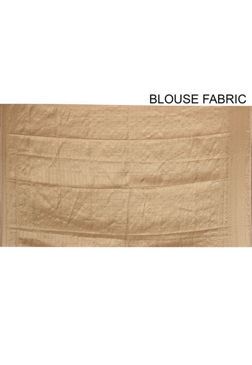 Banarasi Tissue Silk Saree in Golden
