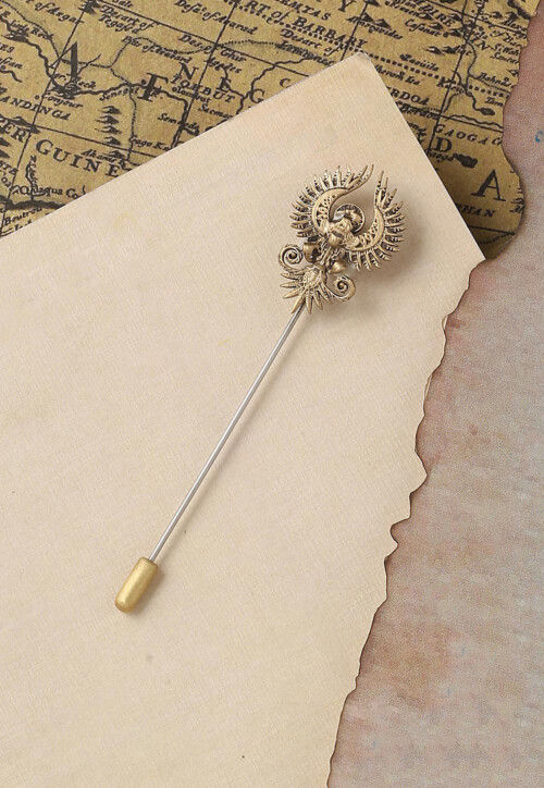 Rising Phoenix Metallic Lapel Pin