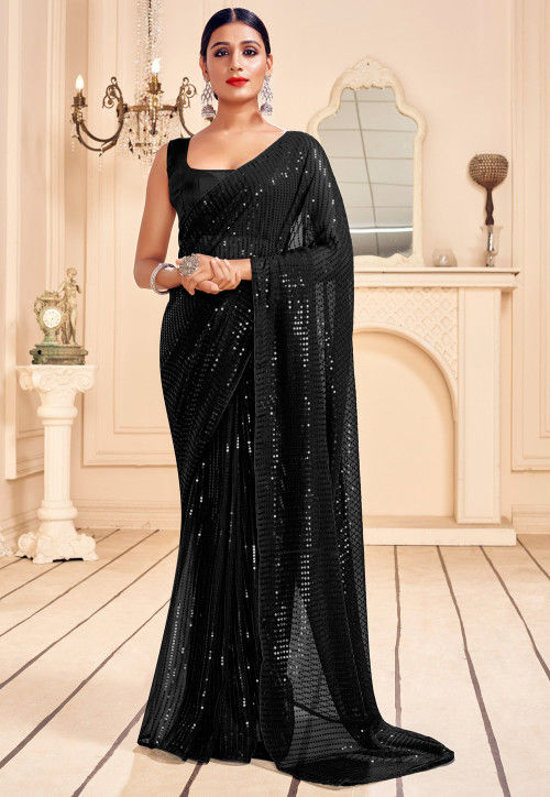 Buy bv design Solid/Plain Daily Wear Satin Gold Sarees Online @ Best Price  In India | Flipkart.com