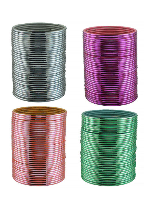 Solid Color Bangle Set