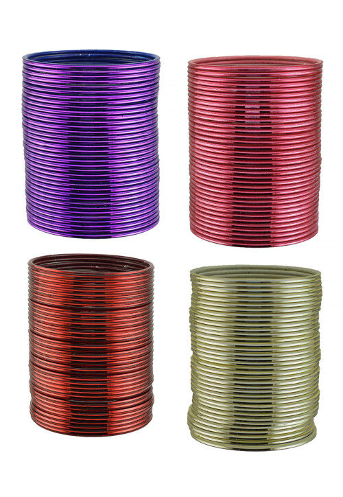 Solid Color Bangle Set