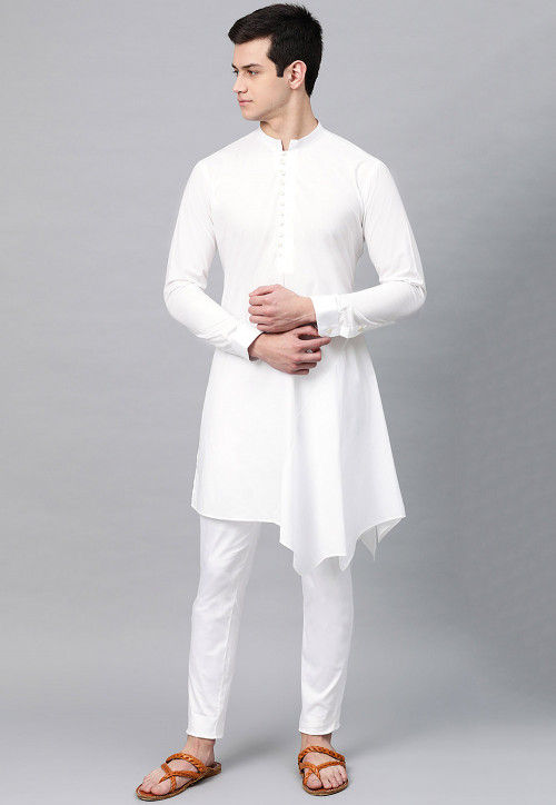 Asymmetrical kurta for mens online top