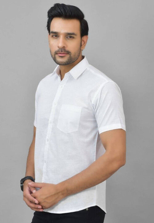 White shirt piece online cheap