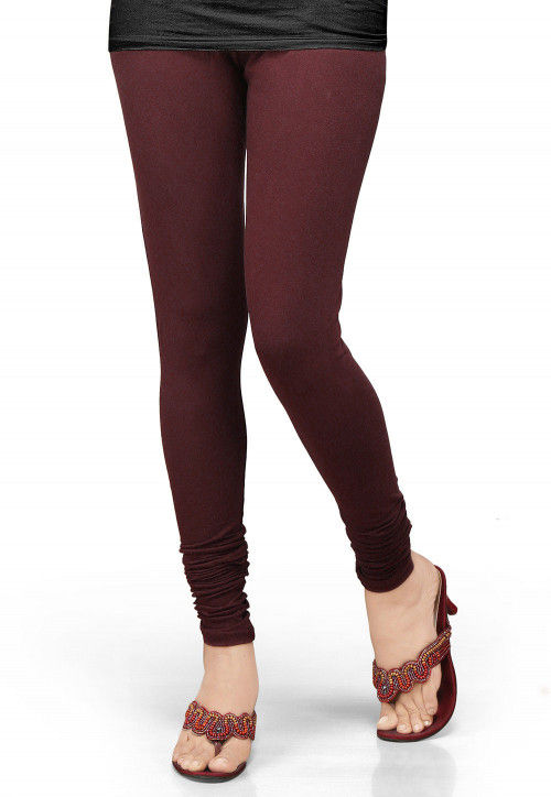 Buy Maroon Leggings for Girls by LYRA Online | Ajio.com-sonthuy.vn