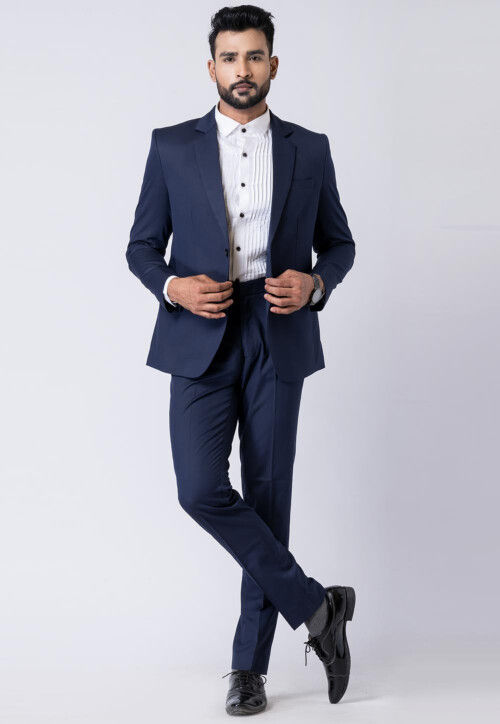 dark blue dress black tights Marc Darcy MAX Navy Blue Blazer