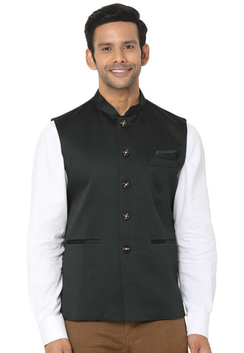 Buy online Grey Solid Nehru Jacket from Jackets for Men by V-mart for ₹709  at 5% off | 2024 Limeroad.com