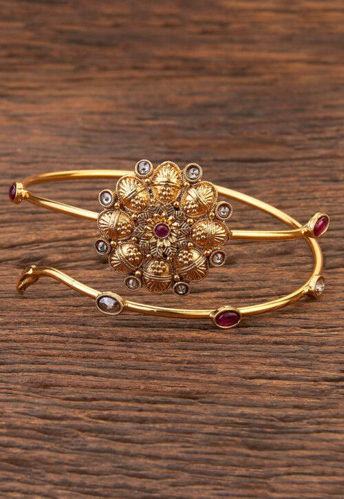 Stone Studded Adjustable Armlet
