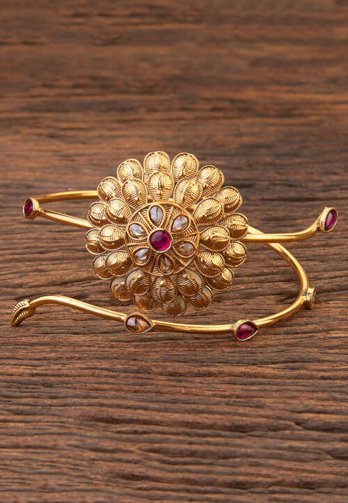 Buy Stone Studded Adjustable Armlet Online : JKC7749 - Utsav Fashion