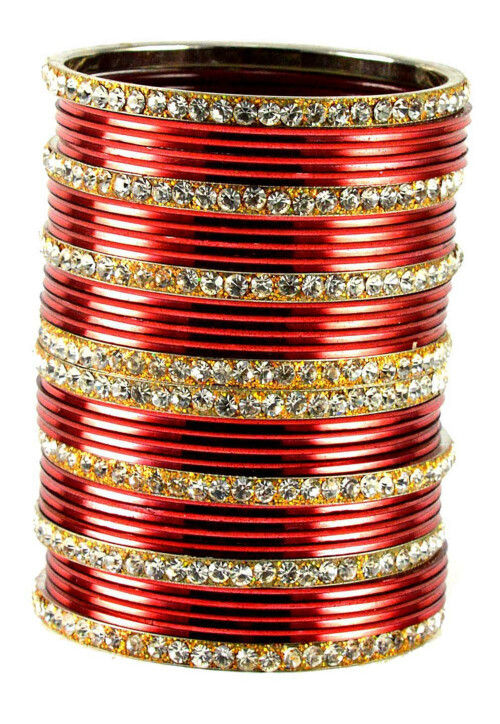 Stone Studded Bangle Sets