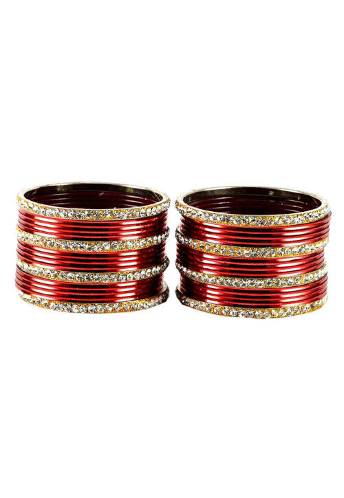 Stone Studded Bangle Sets