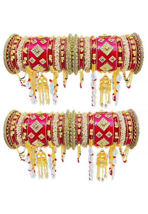 Buy Stone Studded Choora Set Online JQT258 Utsav Fashion
