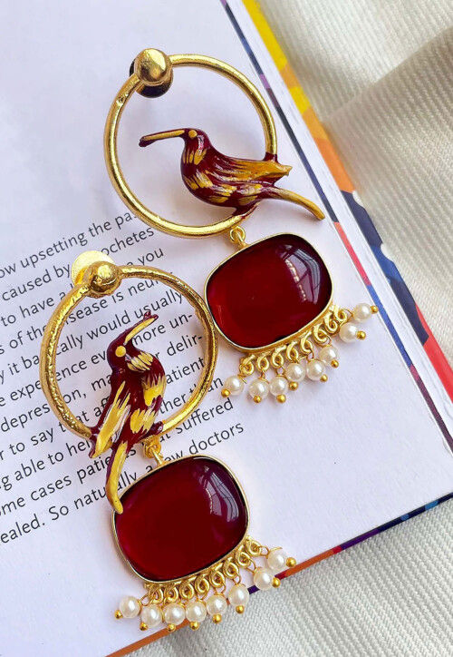 Stone Studded Earrings