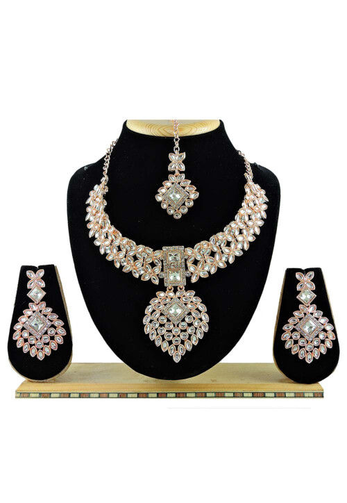 Studded Necklace Set - 6193 main image 1