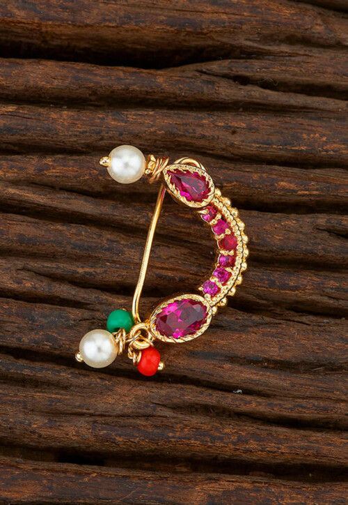 Stone Studded Nose Ring