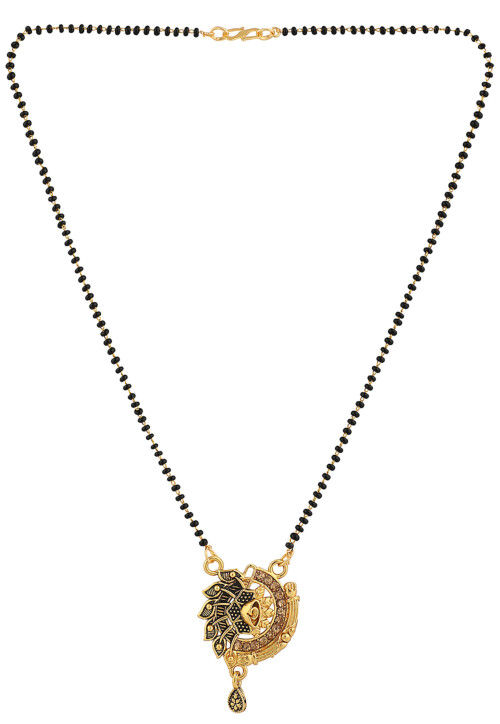 Stone Studded Oxidised Mangalsutra