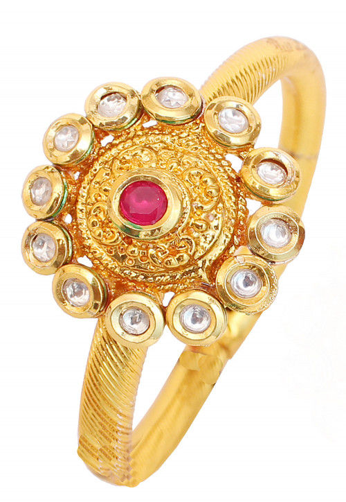 Stone Studded Peacock Style Necklace Set