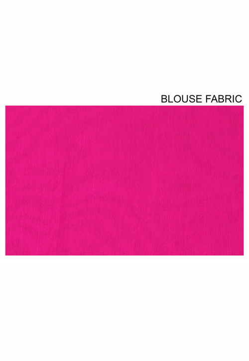 Tie N Dye Pure Kota Silk Saree in Pink and Multicolor